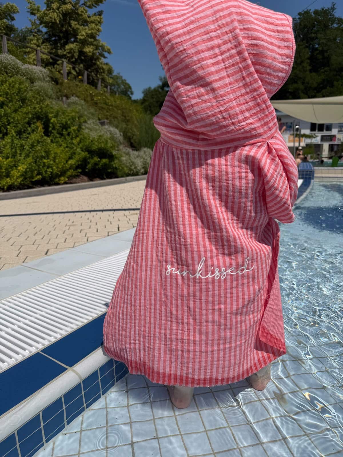 Badeponcho Musselin – Bild 7