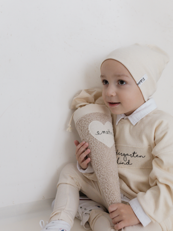 Kitatüte Teddystoff mit Name