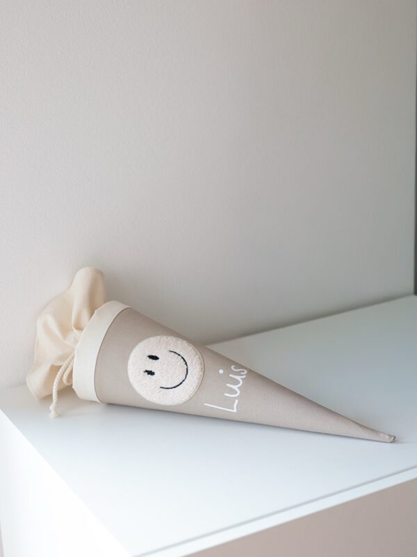 Geschwistertüte Kitatüte Smiley personalisiert