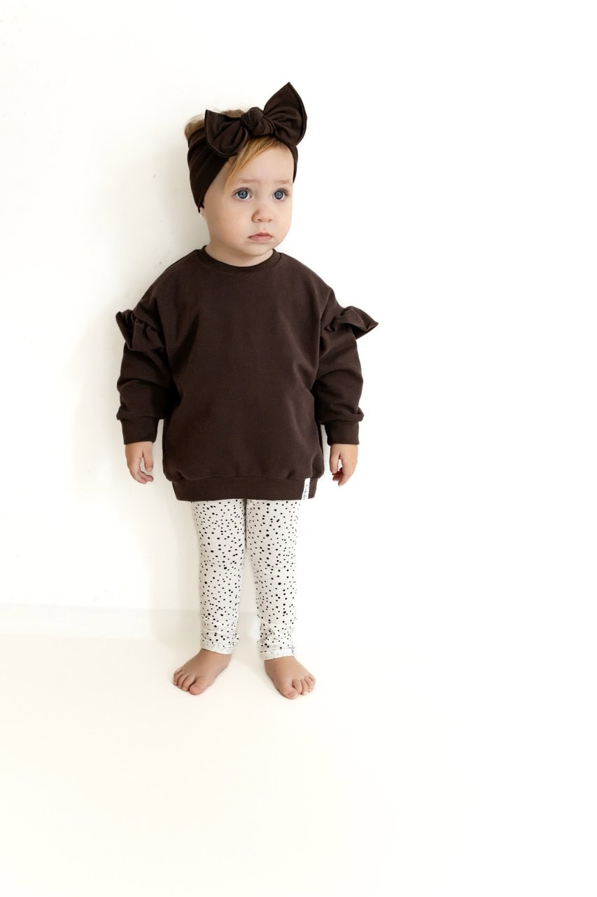 Sweater dark brown kids – Bild 6