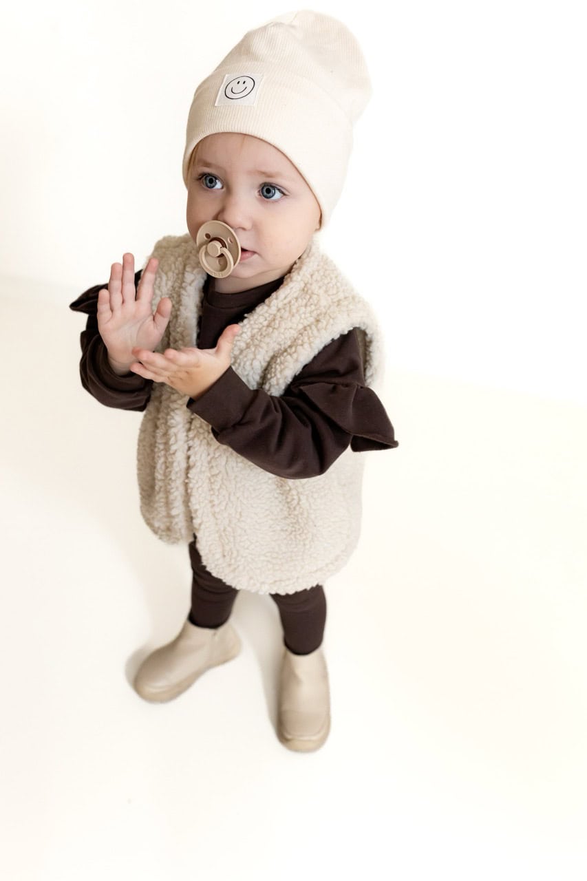 Sweater dark brown kids – Bild 4