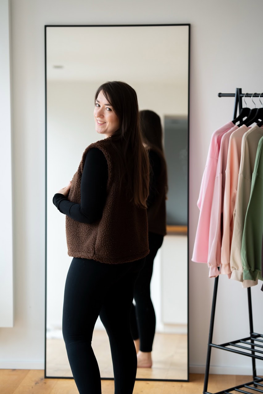 Weste braun – Bild 4