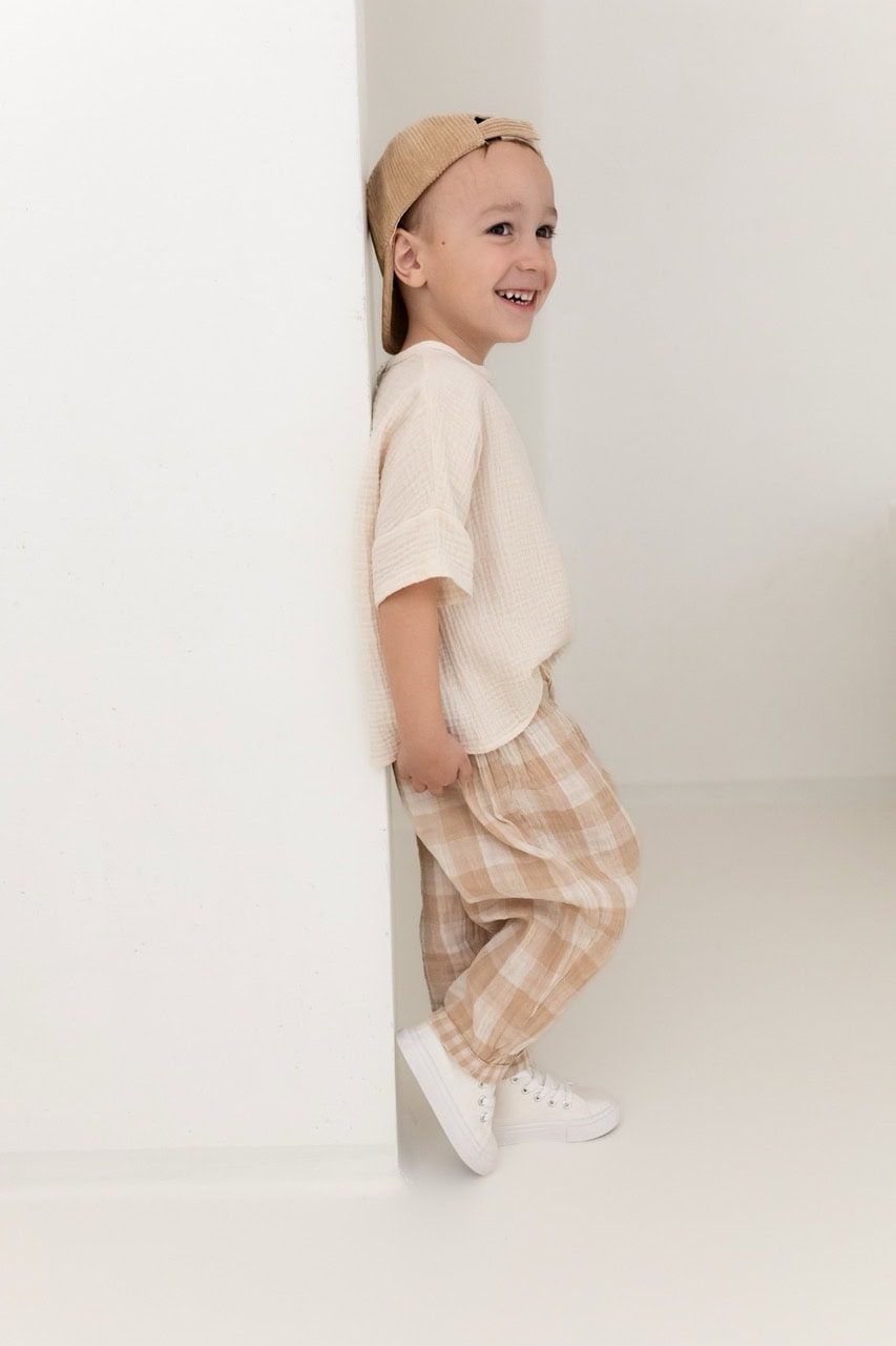 Musselin T-Shirt Kids – Bild 7