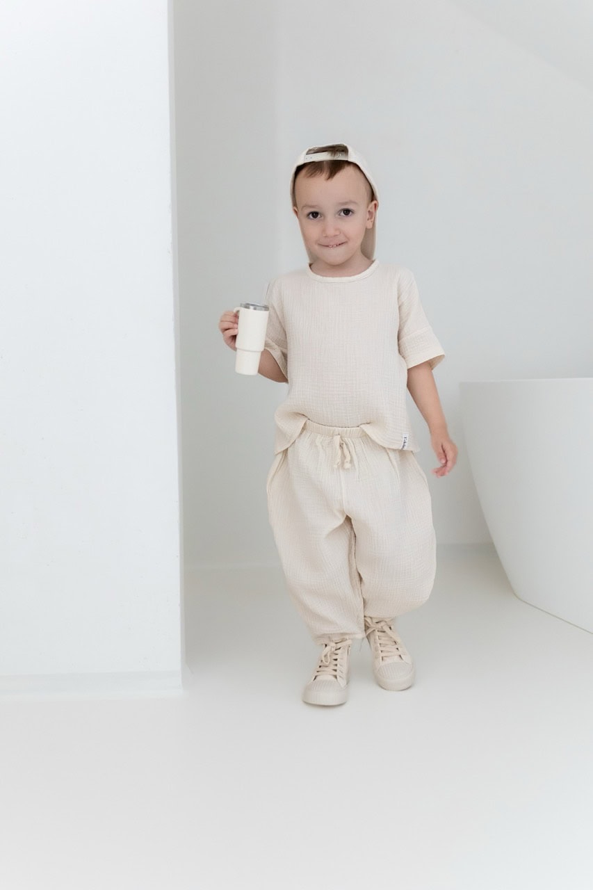 Musselin Hose comfy – Bild 6