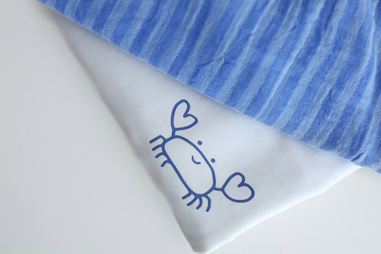 Musselin Hose cloudy/blue – Bild 7