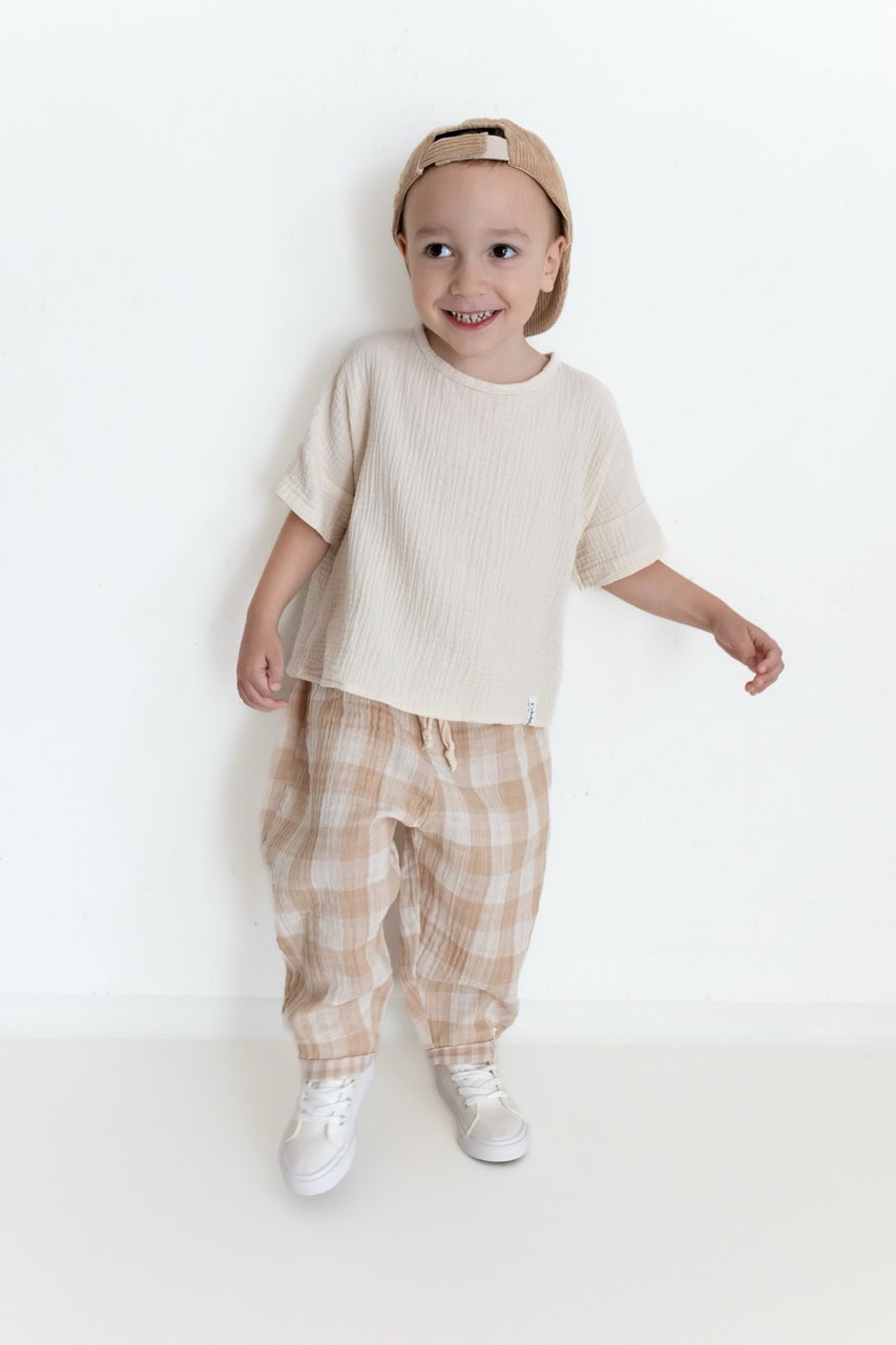 Musselin T-Shirt Kids – Bild 6