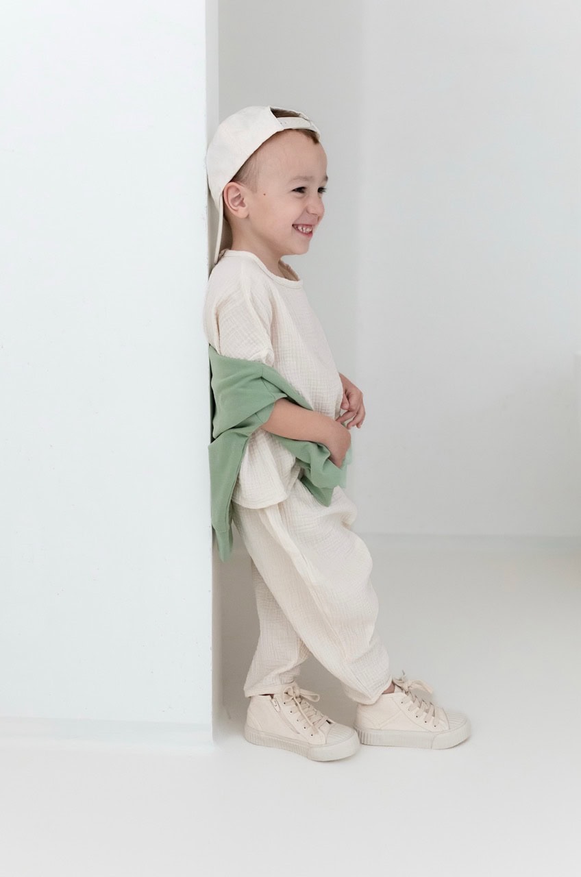 Musselin T-Shirt Kids – Bild 12