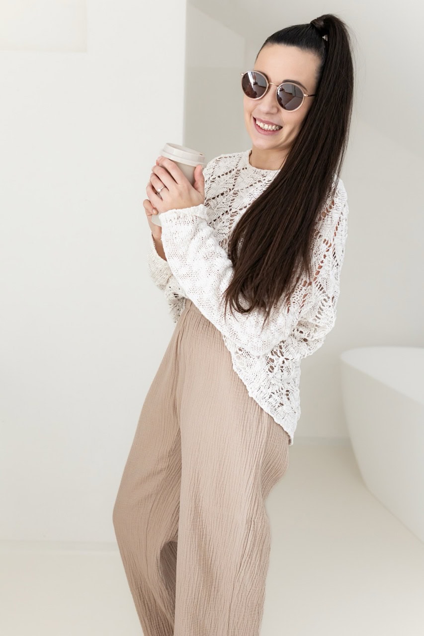 Musselin Zweiteiler Set – Bild 3