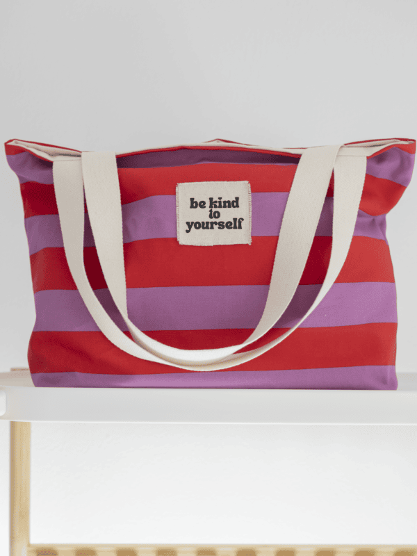XL Bag Statement red/lila