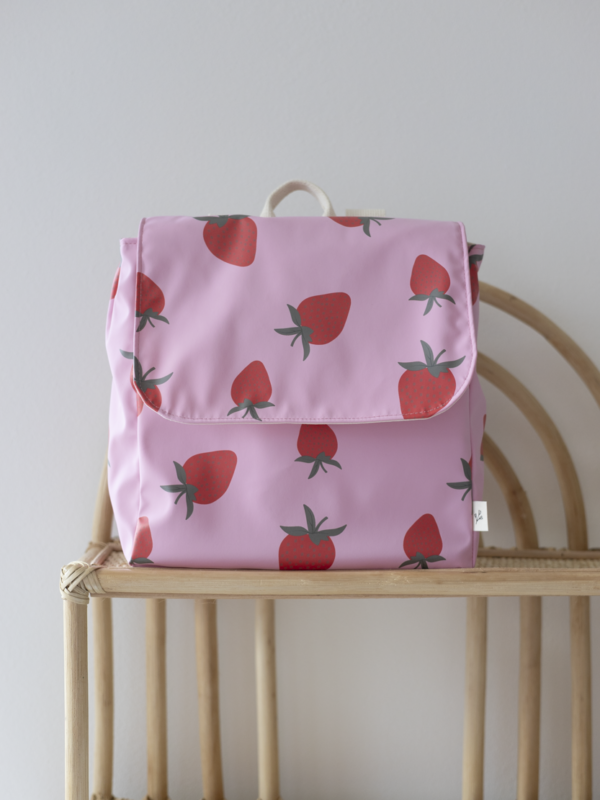 Kinderrucksack Kitarucksack Erdbeere