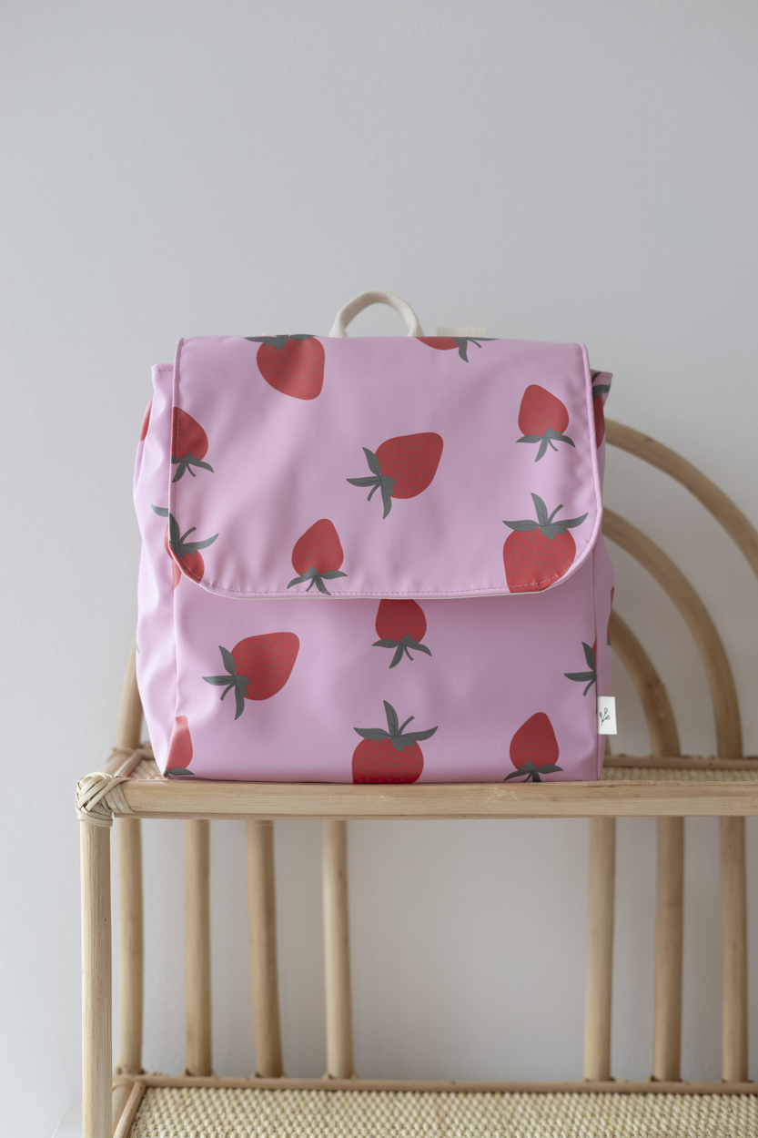 Kinderrucksack Kitarucksack Erdbeere