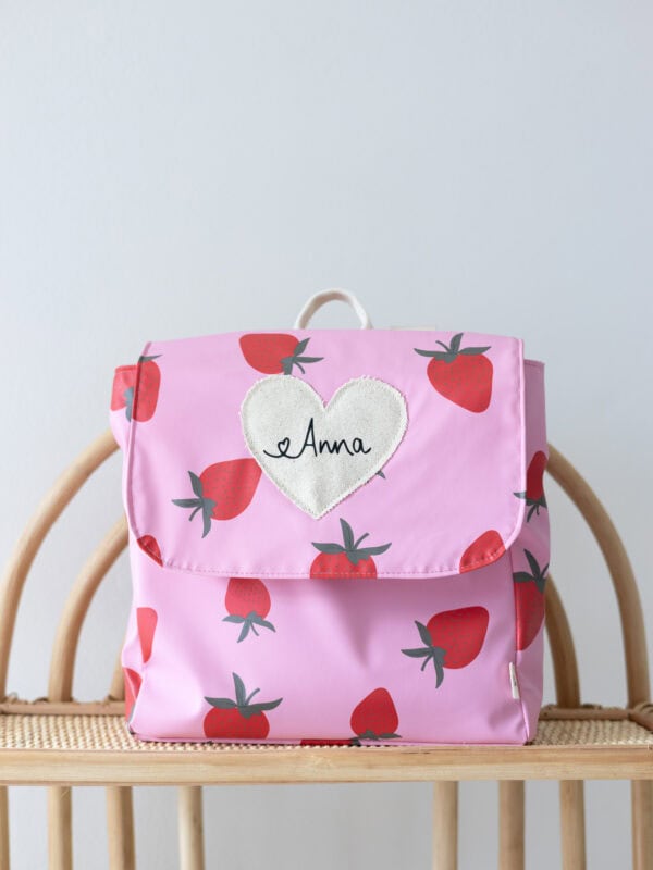 Kinderrucksack Kitarucksack Erdbeere