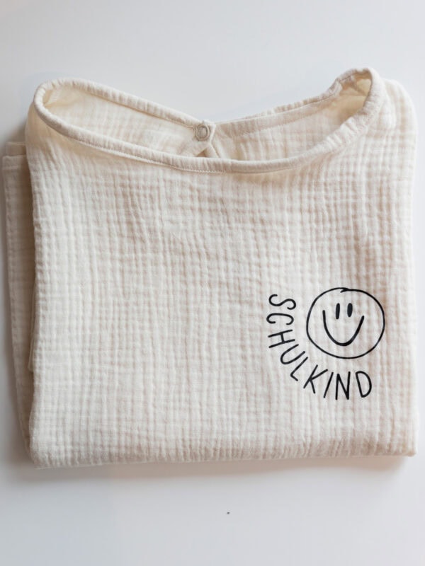 T-Shirt Schulkind Musselin