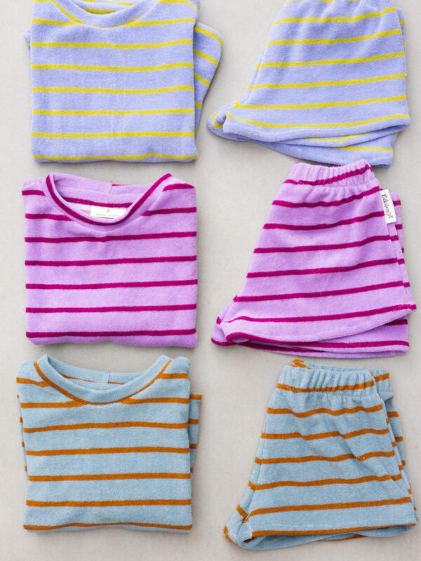 Shorts Frotte Stripes