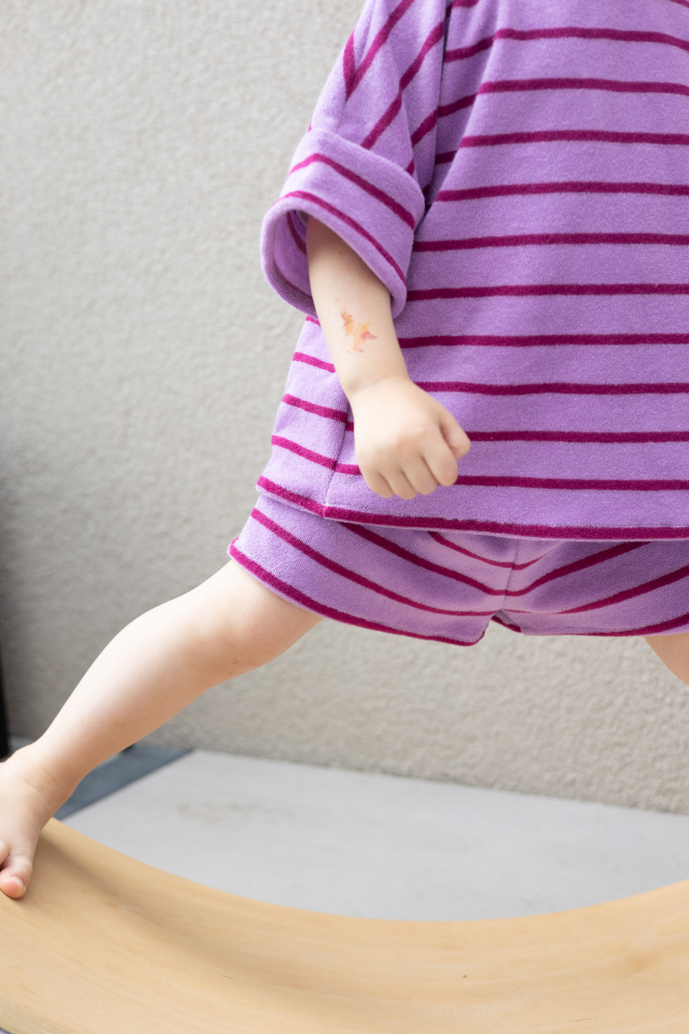 Shorts Frotte Stripes – Bild 2