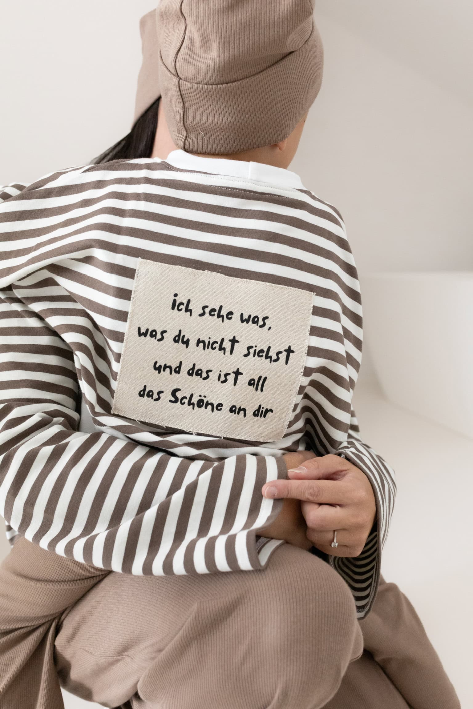 Mini Me Look Sweater „das schöne an dir" Kids – Bild 3