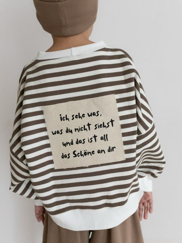 Mini Me Look Sweater „das schöne an dir" Kids