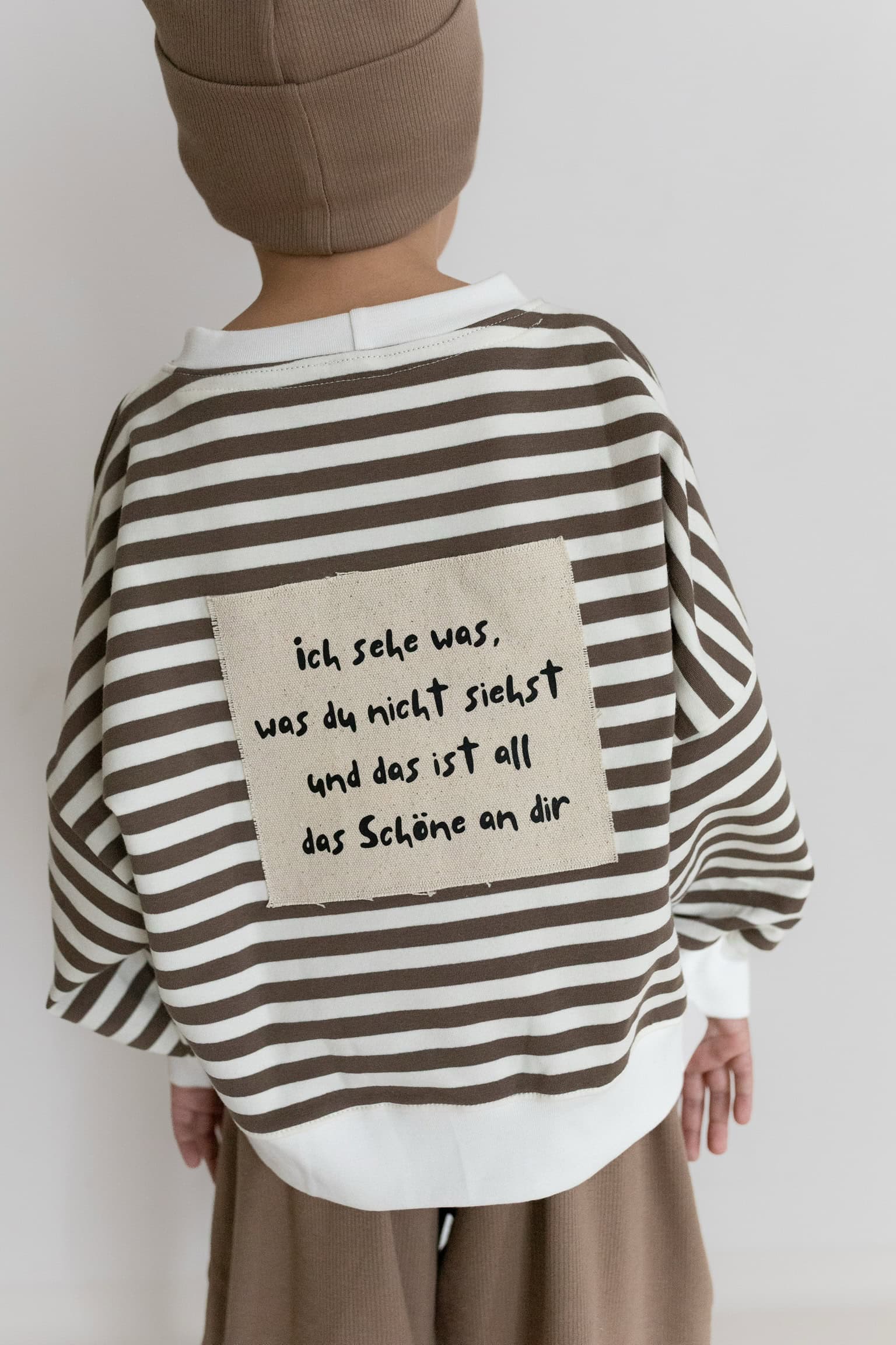 Mini Me Look Sweater „das schöne an dir" Kids