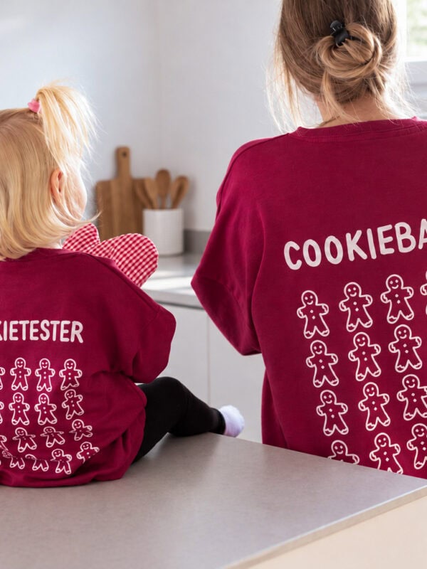 XMAS Sweater Mini Me "cookie" woman